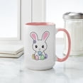 thumbnail image 4 of CafePress - Kawaii Easter Bunny Large Mug - 15 oz Ceramic Large White Novelty Mug, 4 of 4