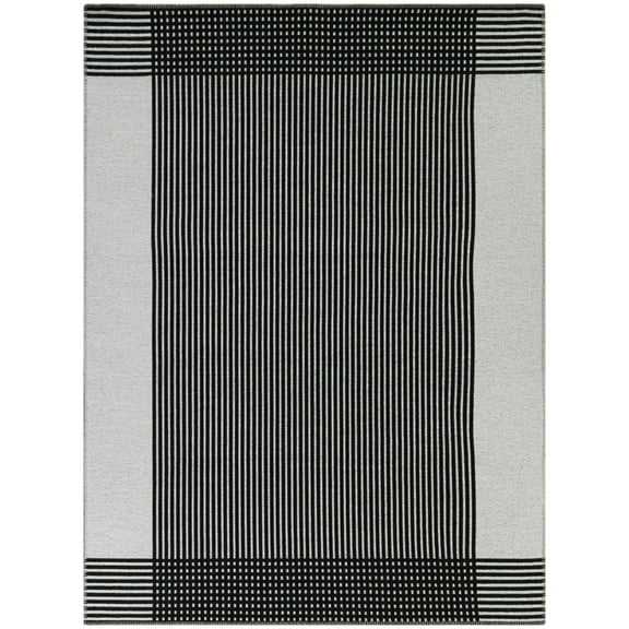 Yves Modern Striped Area Rug