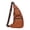 🍒 Coffee_Base#6520, variant on Leather Chest Bag Waterproof Crossbody Sling Bag, PU Leather Antis-Theft Shoulder Bag, Coffee Brown Black, Adjustable Strap Travel Commuting Sports