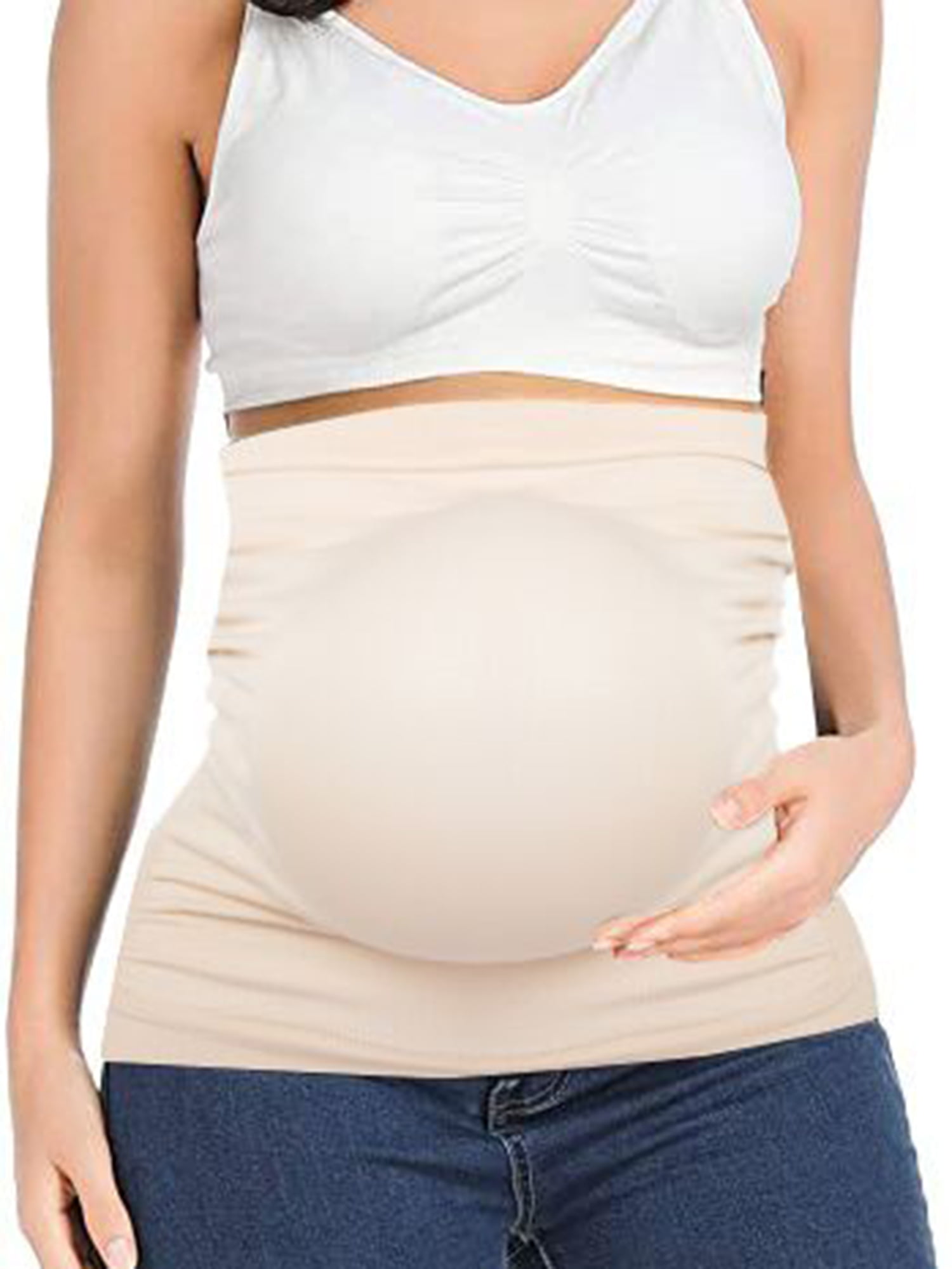 Lelinta Sayfut Plus Size Maternity Belly Band Women Abdomen Support 2031