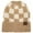 Beige/Camel, variant on C.C Heather Knit Basic Beanie Soft Winter Hat Women, Black