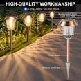 thumbnail image 4 of Luces solares para senderos XMCOSY+ 6 unidades, impermeables, 10-40 lm, 4 of 9