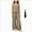 Khaki, variant on WXFAZCVU Girl's 3 Piece Outfits Elegant Sleeveless Suit Vest Dress Pants and Tie Formal Suit Size 11-12 Years