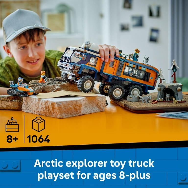 LEGO City Arctic Explorer Science Lab Truck for Ages 8+ - Walmart.com