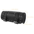 thumbnail image 5 of HOMEMAXS Motorcycle Saddle Bag Trunk 30.00X14.00X14.00CM Black, 5 of 8