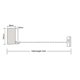 thumbnail image 5 of Retractable Clothesline Heavy Duty Clothing Line For Drying Clothes - Wall Mounted Stainless Steel Laundry Line - Easy Install And Hides, 5 of 5