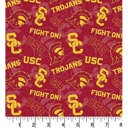 U Of So Calif Usc-1178 Tone On Tone Cotton