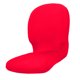 thumbnail image 5 of EeaseMX Funda para sillón giratorio, elástica y extraíble, para silla de oficina o de ordenador, tamaño pequeño (roja), 5 of 5