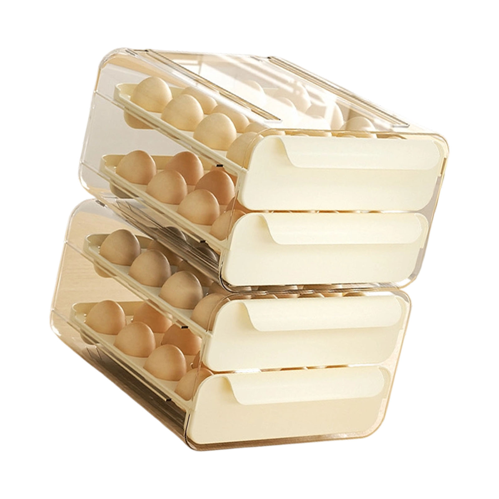 Refrigerator Eggs Holder Featuring Easy Washing PET PP for Home Kitchen Organization
