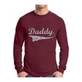 thumbnail image 1 of Awkward Styles Men's Daddy Graphic Long Sleeve T-shirt Tops Vintage Father`s Day Gift for Dad, 1 of 4