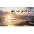 thumbnail image 2 of Nawrocke, Bruce 14x10 Black Ornate Wood Framed with Double Matting Museum Art Print Titled - God Will Guide You, 2 of 4