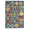 thumbnail image 3 of SAFAVIEH Aspen Joyce Geometric Wool Area Rug, Navy/Gold, 5' x 8', 3 of 8