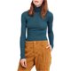 thumbnail image 1 of Camiseta básica Free People Skyline para mujer verde talla XS, 1 of 1
