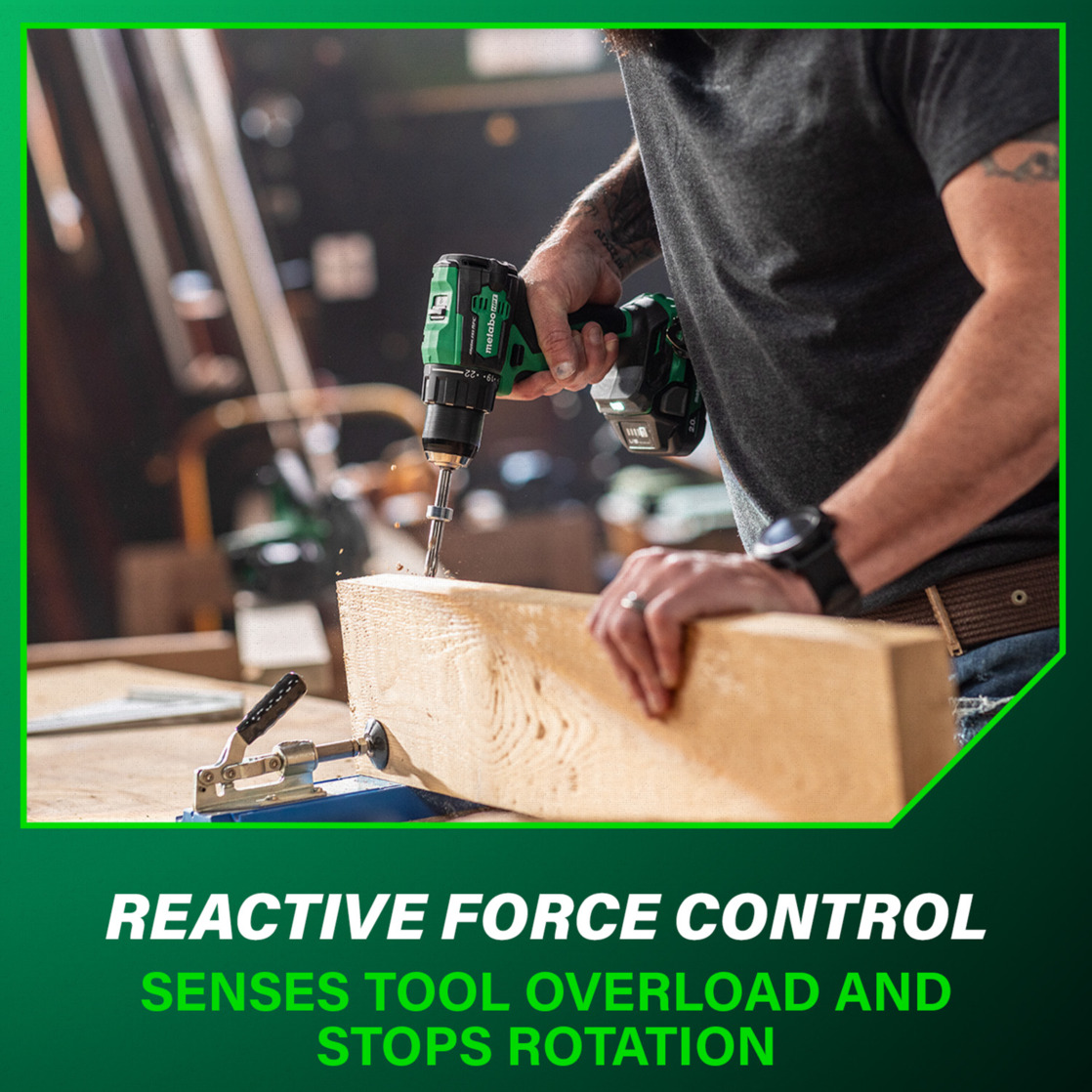 Metabo HPT 18V Cordless Brushless Drill Driver Kit photo 6