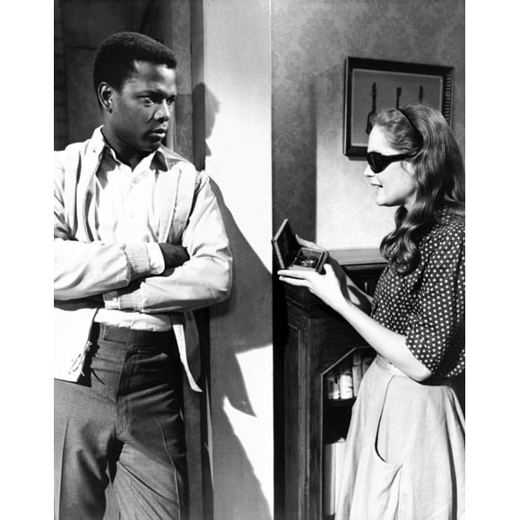 A Patch Of Blue From Left: Sidney Poitier Elizabeth Hartman 1965 Photo Print (8 x 10)