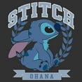 thumbnail image 2 of Mens Lilo & Stitch Athletic Ohana Lightweight Hoodie, 2 of 4