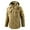 Khaki, variant on tklpehg Winter Jackets for Men Trendy Long Sleeve Coat Fashion Casual Loose Plush Warm Cotton Hooded Jacket Long Sleeve Parkas Dark Blue XXL