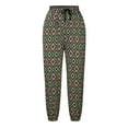 thumbnail image 4 of Mode Décontractée Imprimé Taille Élastique Pantalon de Lanterne Recadrée Femmes, 4 of 7