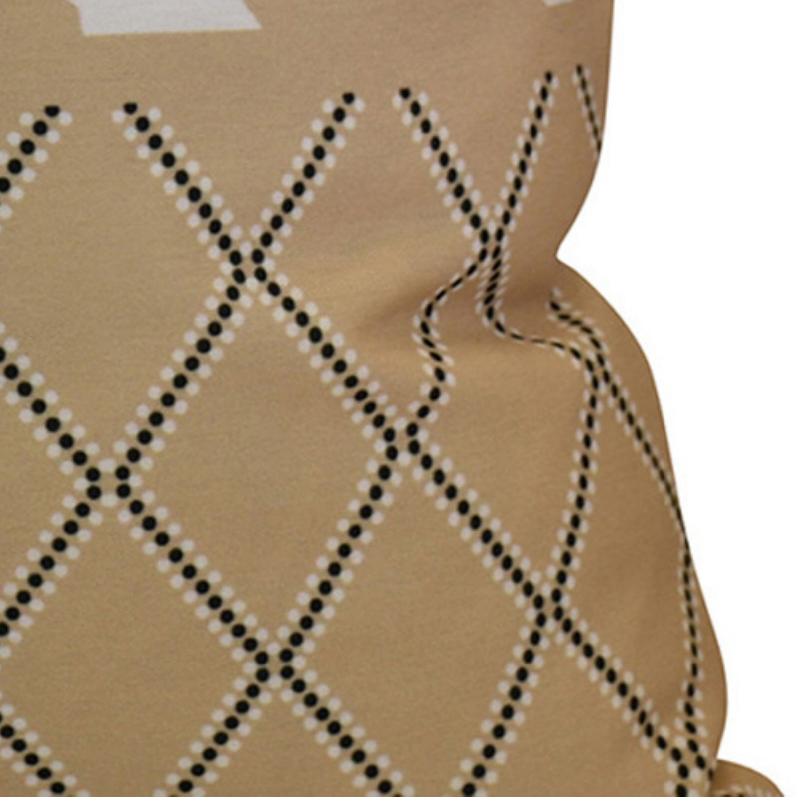 Simply Daisy 16" x 16" Scroll Dot Floral Print Outdoor Pillow