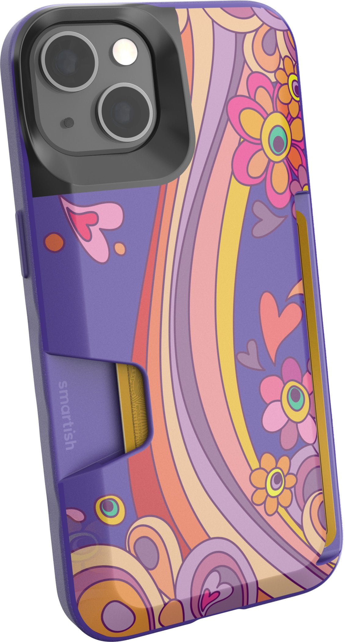 Smartish iPhone 13 Wallet Case - Wallet Slayer Vol. 1 [Slim + Protective] Credit Card Holder - Freshly Baked
