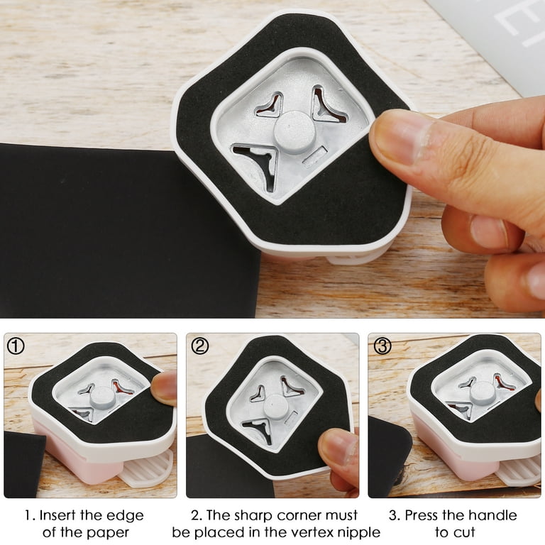 3 Ways Corner Rounder Punch for Paper Trim Craft