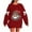 #079-Red, variant on Neewe Bow Christmas Sweatshirt for Women Crewneck Christmas Tree Long Sleeve Shirt Xmas Holiday Party Pullover Sweater Tops