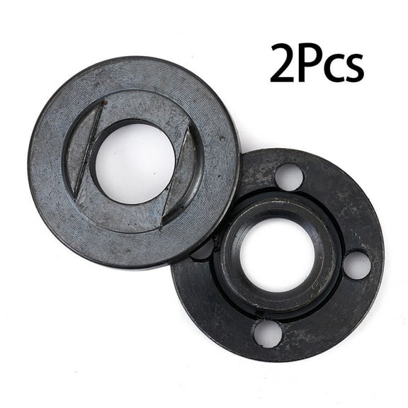 M16/M14 Angle Grinder Replacement Flange Nut Set For Spindle Thread Angle Grinder Metal Pressure Plate Power Tool Accessories