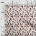thumbnail image 2 of oneOone Velvet Brown Fabric Whale Sewing Craft Projects Fabric Prints By Yard 58 Inch Wide, 2 of 5