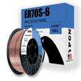 thumbnail image 1 of Alambre de soldadura MIG PGN Solid ER70S-6 de 0,9 mm y 4,5 kg de acero dulce, 1 of 5