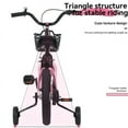 thumbnail image 4 of FKZNPJ 18 inch Sporty Bike - Training Wheels & Stand Included, Adjustable Saddle, Multiple Colors, 4 of 10