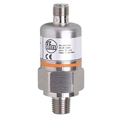 IFM EFECTOR PX3229, Pressure transmitter, 2 wire DC, 4-20mA output, -14.5-0 psi, 1/4" NPT M, M5 F
