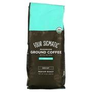 Four Sigmatic Mushroom Ground Coffee with Reishi, Chill, Medium Roast, Decaf, 12 oz (340 g)