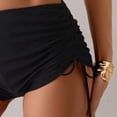 thumbnail image 6 of NIEWTR Ruched High Waist Swim Bottoms for Women Tummy Slim Full Coverage Bathing Suit Bottoms(Black,XL), 6 of 7