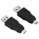 thumbnail image 2 of Paquete de 10 múltiples adaptadores USB2.0 conectores convertidores Micro/Mini macho hembra, 2 of 7