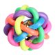 thumbnail image 1 of Juguete para perros y gatos, bola redonda de goma colorida con campana pequeña, tamaño S, 1 of 8