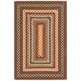 thumbnail image 2 of Safavieh Braided Angel Bordered Machine Washable Reversible Area Rug, Brown/Light Brown, 2' x 3', 2 of 19