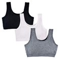 thumbnail image 2 of Big Girls' Seamless Wirefree Soft Cami Padded Training Bras(Large), 2 of 2