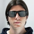 thumbnail image 4 of Oakley Leffingwell Prizm Deep Water Polarized Sport Men's Sunglasses OO9100 910005 57, 4 of 4