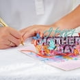 thumbnail image 5 of 3D Pop Up Mothers Day Card, Happy Mothers Day - 5" x 7" Cover - Includes Envelope and Note Tag, 5 of 7
