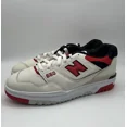 thumbnail image 1 of New Balance 550 Men's Size 10 Sea Salt White True Red Sneakers BB550VTB, 1 of 6