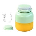 thumbnail image 2 of deevoka Electric Fruit Juicer Ice Blender Mixer Mini Blender for Office Kitchen Home green, 2 of 9