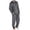 A-Dark Gray1802, variant on XIAOCHA Men's Solid Hooded Pajama Set Long Sleeve Hood Top Jogger Pant Home Sleepwear