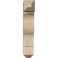 thumbnail image 2 of Ekena Millwork 5 1/2"W x 18"D x 30"H Funston Craftsman Smooth Bracket, Douglas Fir, 2 of 4