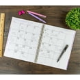thumbnail image 6 of See it Bigger Monthly Weekly Planner Large (9.25″ x 11″) Blue Floral, 15 month, Apr 2025-Jun 2026, 6 of 8