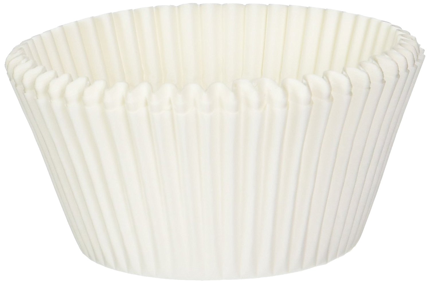 Giant Muffin Cups, White, Pack of 500500 muffin cups, made