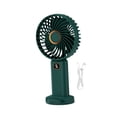 thumbnail image 4 of Mini ventilador portátil de 5 velocidades, ventilador de refrigeración personal, ventilador de escritorio pequeño personal Verde, 4 of 9