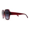 thumbnail image 3 of Womens Thin Plastic Oversize Butterfly Designer Sunglasses Red Smoke, 3 of 4