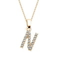 thumbnail image 1 of Collar del alfabeto de las mujeres Cadena de clavícula femenina Collar de oro colgante Wmkox8yi sjalhkljlk6249, 1 of 1