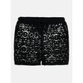 thumbnail image 5 of No Boundaries Crochet Shorts Coverup, Women’s XXS-XXL, 5 of 5