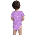 thumbnail image 6 of Rocae Lilac Glittering for Baby Climbing Clothes Soft Baby Romper for Active Infants Comfortable and Breathable Crawling Jumpsuit Unisex Baby Outfit 18 Months, 6 of 8